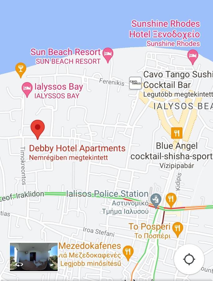إياليسوس Debbi Appartments And Hotel المظهر الخارجي الصورة